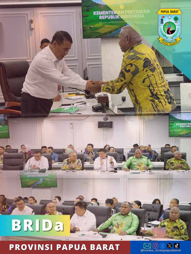 Audiensi dengan Menteri Pertanian, Papua Barat Dorong Pengembangan Kakao dan Komoditas Strategis